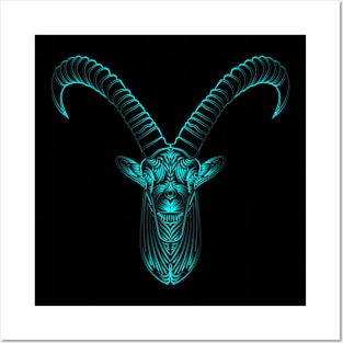 Ibex Spirit Animal Posters and Art